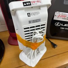 セラミックヒーター　No.750　ホワイト　ドウシシャ　2018年製　DCH-1805　【リサイクルショップどりーむ荒田店】の画像
