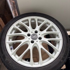 205/45R17  ホワイトメッシュタイヤセット