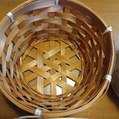 かご　収納　食材の画像