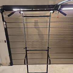 ぶら下がり健康器 懸垂マシン  高さ調節5段階 191cm~211cm の画像