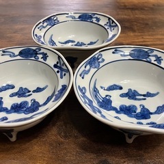 6脚セット足付き小皿の画像