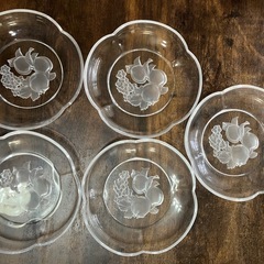透明お皿セット