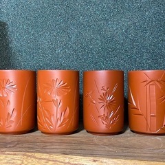 佐渡無名異陶器2点＋ほか4点の画像