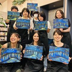 【ゴッホ/ローヌ川の星月夜（限定10名）】あなたもほろ酔い画家デビュー？！〜SAKE ART LAB.〜 - ワークショップ
