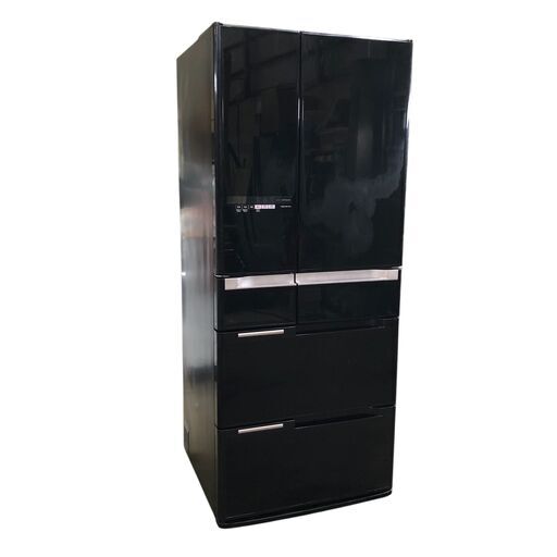F103 日立 HITACHI 6ドア ノンフロン冷凍冷蔵庫 620L R-B6200 2012年製 石狩市