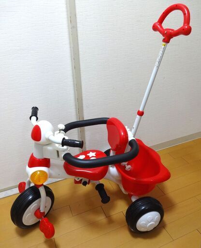 ■西松屋 SmartAngel 三輪車 ファースト RED おもちゃ