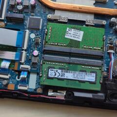 HP 15 インチ ノートパソコン。ケースが壊れています。