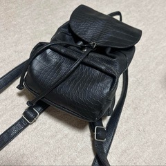黒クロコダイル風リュック