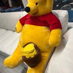 特大サイズ‼️プーさん 巨大 ぬいぐるみ　リサイクルショップ 札幌 買取本舗 西野店の画像
