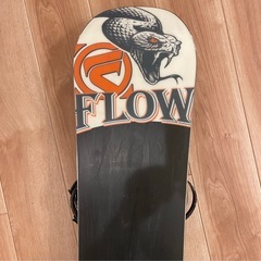 FLOW フロー スノーボード x Ride Revolt ビンディングの画像