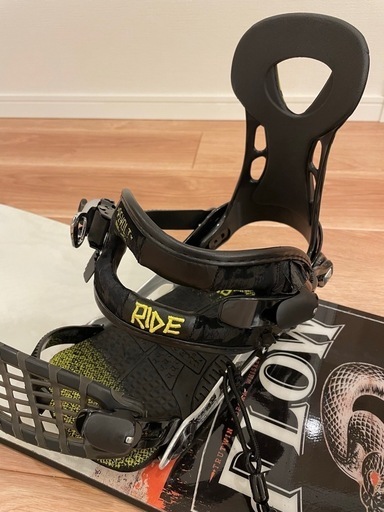 FLOW フロー スノーボード x Ride Revolt ビンディング