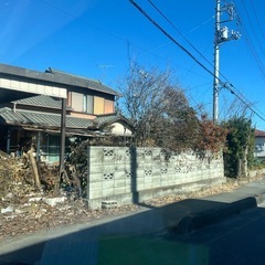 吉見町　戸建て　屋根付き　倉庫　職人さん歓迎