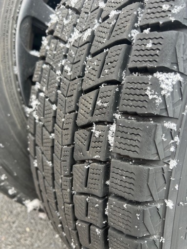 18インチ　アルミホイールスタッドレスタイヤセット　225/60R/18 ZL35 ブラック