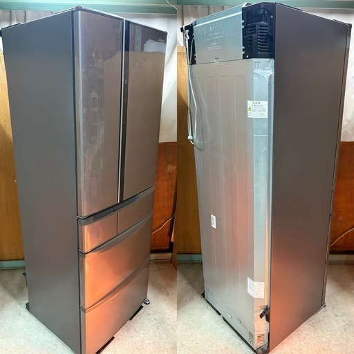 (受け渡し予定者あり)2015年製 パナソニック 455L 6ドア　冷蔵庫 