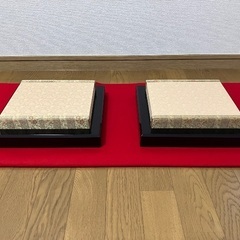 雛人形用飾り台、屏風、親王台の画像