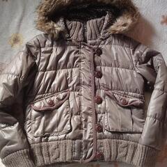 ファー付きフード ジャケット ブラウン・値段交渉可能！