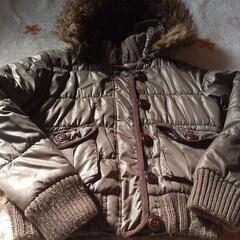 ファー付きフード ジャケット ブラウン・値段交渉可能！の画像