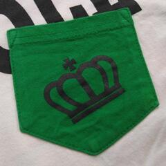 中古　VネックロンＴ　白　L　ベビードールBABYDOLLベビドの画像