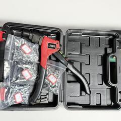 （決まりました）②新品ハンドリベッターセット　ケース付き　リベッ...