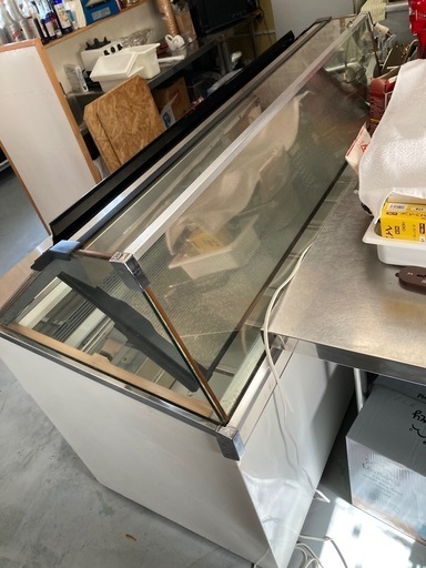 中古アイスクリームディッピングケース