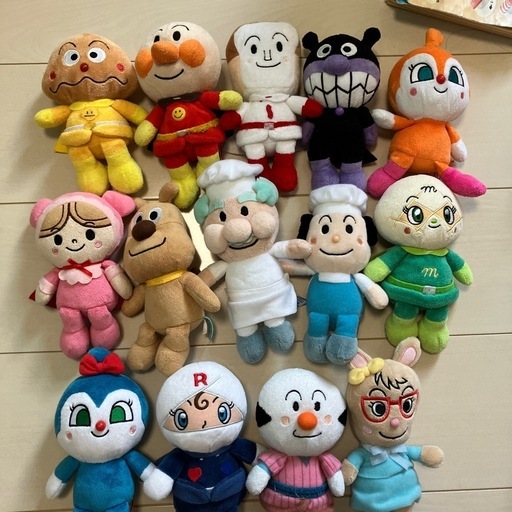 アンパンマンぬいぐるみセット