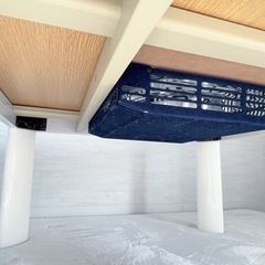 こたつテーブル(ラグ、こたつ布団付属可能) の画像