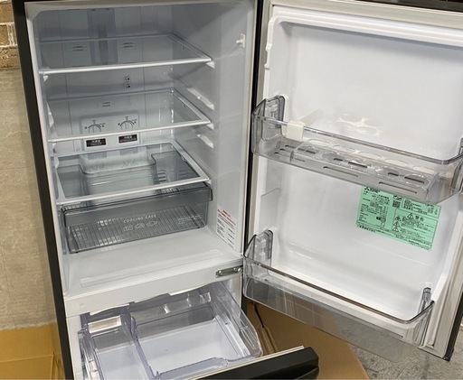 三菱 2ドア冷蔵庫 146L 2021年製 MR-P15G-H 札幌市東区中沼町