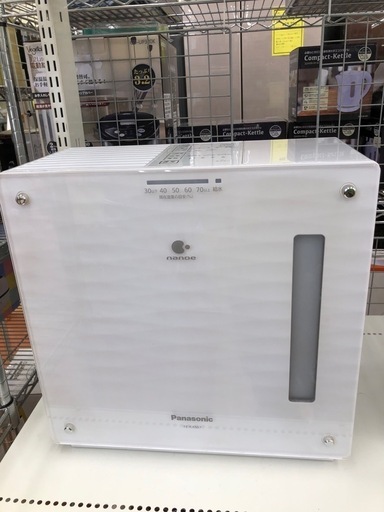 ★ジモティー割引有★panasonic/気化式加湿器/ナノイー/2019