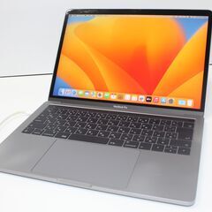 MacBook Pro（13インチ,2017,Thunderbolt 3ポート×4）512GB/8GB〈MPXW2J/A〉⑥