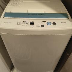 SANYO 全自動電気洗濯機 家庭用 ASW-60Bの画像