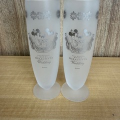 ◎ミッキー＆ミニーペアグラス ホテルミラコスタ ウェディング 