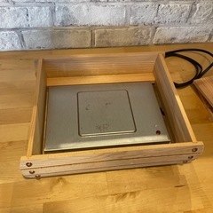 木枠付き電気保温プレートの画像