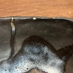 薩摩焼き　手作りお皿の画像