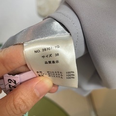 結婚式用ドレス　オケージョンワンピース　ブルーの画像