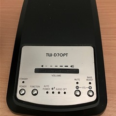 【ｼﾞｬﾝｸ】Olasonicオラソニック スピーカー TW-D7OPT(B)の画像