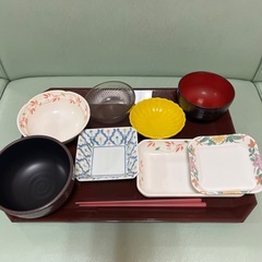 【中古】メラミン食器