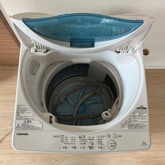 電気洗濯機 TOSHIBA 5kgの画像
