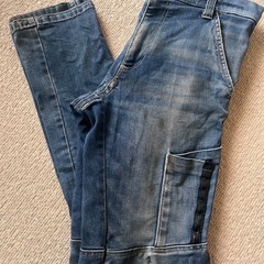 虎壱 デニム 作業着 上下セットの画像