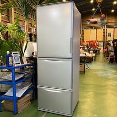 【愛品館八千代店】SHARP　2021年製　3ドア冷凍冷蔵庫　SJ-W354Hの画像
