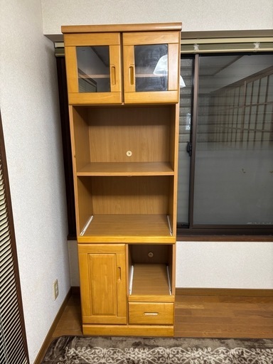 レンジ台、収納