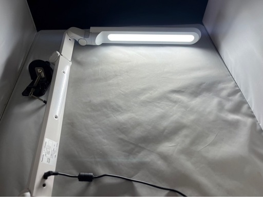 パナソニック LEDデスクライト クランプタイプ ホワイト SQ-LC522-W ③