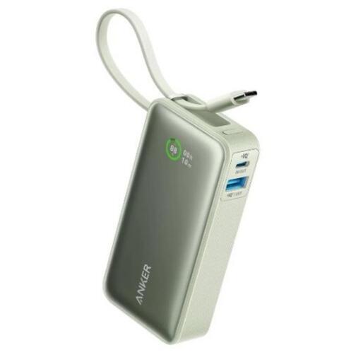 周辺機器 Anker Nano Power Bank (30W, Built-In USB-C Cable)