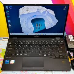 M36　極美品LTE版 LIFEBOOK U9311 タッチパネル第11世代 i5/512SSD 軽量 Win11