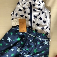 最終お値下げ😊 子供用★水着80size 3点セット(1枚は新品未使用✨)の画像
