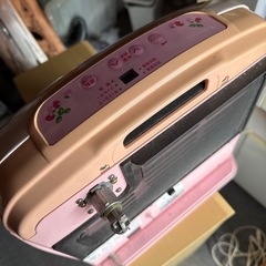 ハローキティーガスファンヒーター RC-229SE-1 リンナイ都市ガス 中古　黄ばみあり の画像