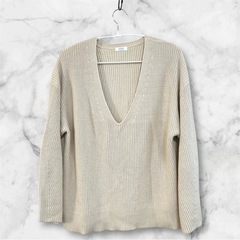 LOWRYSFARM Vネックニットプルオーバー　トップス　お値...