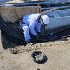 電気工事の施工管理▼土日祝休み！年間休日124日！実働7.5時間！個々のスキルに合わせた仕事を！穏やかな社内環境◎実力を発揮しやすい会社です の画像