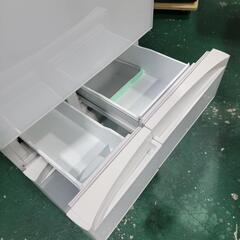🙇‍♂️h06070202売約済み❌7736‼️配送設置は無料🙌‼️タッチドアオープン✨東芝 411L 5ドア 冷蔵庫  氷結晶チルド 自動製氷付きの画像