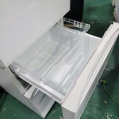 🙇‍♂️h06070202売約済み❌7736‼️配送設置は無料🙌‼️タッチドアオープン✨東芝 411L 5ドア 冷蔵庫  氷結晶チルド 自動製氷付きの画像