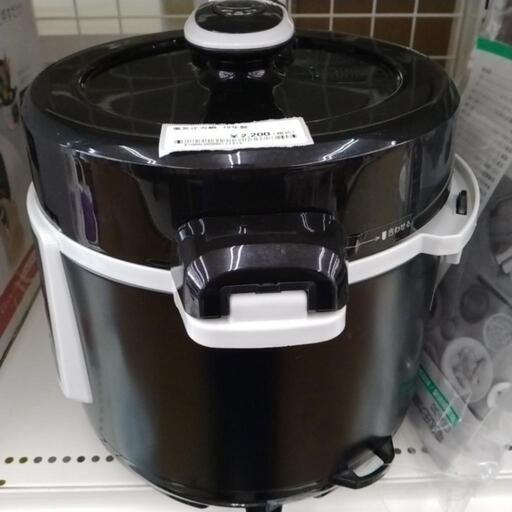 エムケー精工 電気圧力鍋 19年製※付属品欠品 TJ9368